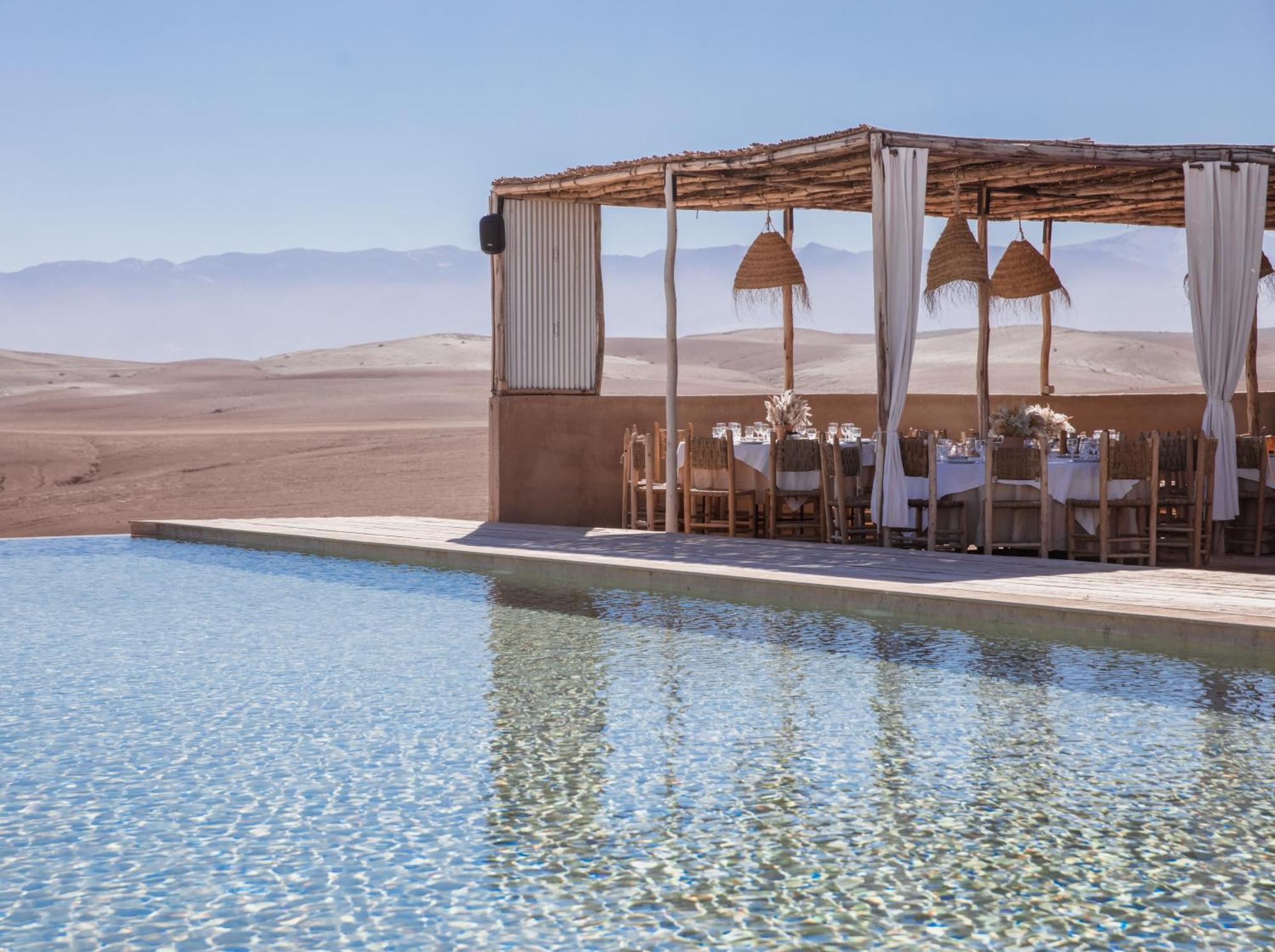Les Terrasses D'Agafay Hotell El Karia Exteriör bild
